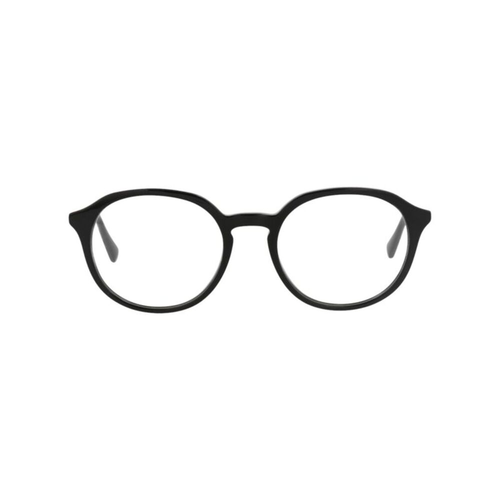 Gucci Round-Frame Acetate Optical Frames Black Womens